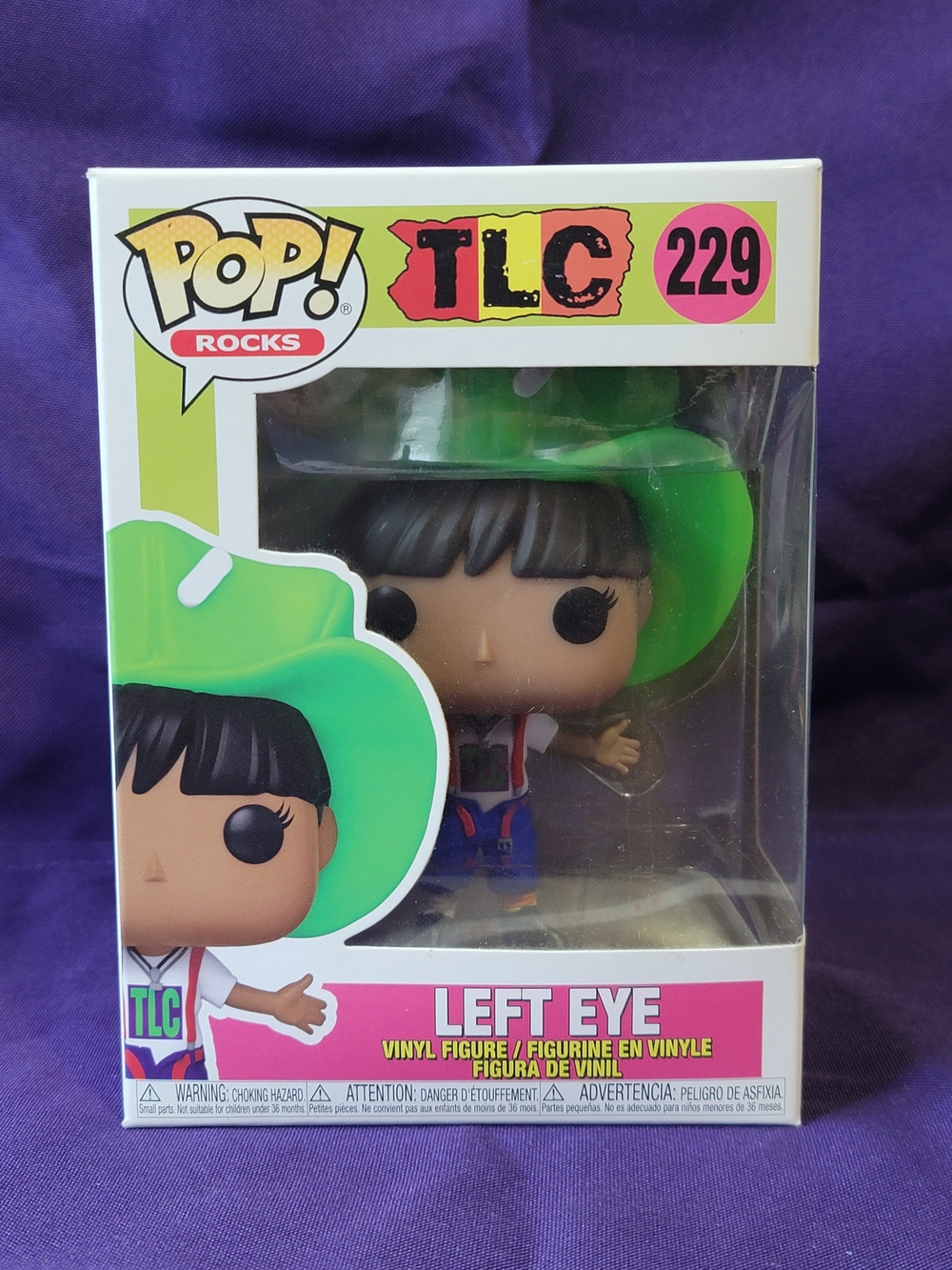Funko Pop! Rocks TLC Left Eye Vinyl Figure - Green Hat